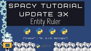How to Create and Add an EntityRuler in spaCy 3