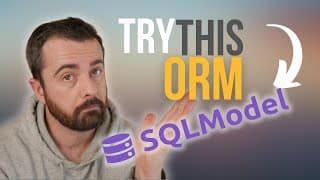 SQLModel is the Pydantic inspired Python ORM we've been waiting for