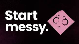Create something BEFORE you're ready
