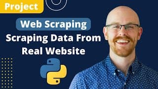 Scraping Data from a Real Website | Web Scraping in Python