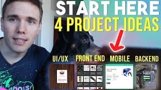 START HERE - 4 PORTFOLIO STARTER PROJECT IDEAS #grindreel