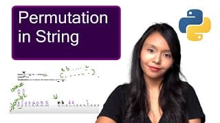 Permutation in String 567 Leetcode Python