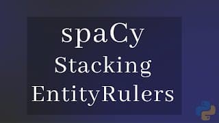 Adding ENT_TYPE patterns into an EntityRuler in spaCy