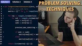 Problem Solving Techniques - For Programming Problems & Interviews