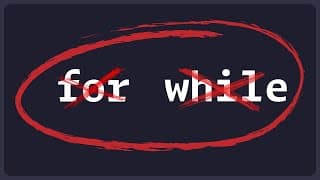 Never write another loop again (maybe)